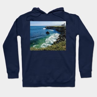 Lighthouse Point Santa Cruz California Hoodie